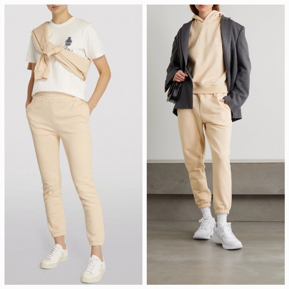 Frame X Ritz Women's Sweatpants in Ritz Pink XS - Picture 4 of 10